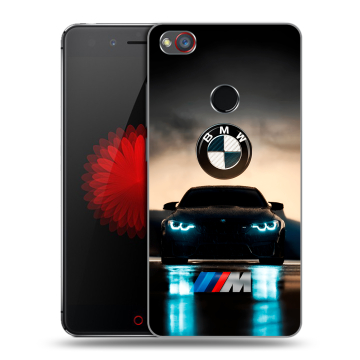 Силиконовый чехол на ZTE Nubia Z11 Mini S с принтом БМВ BMW