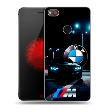 Силиконовый чехол на ZTE Nubia Z11 Mini S с принтом БМВ BMW