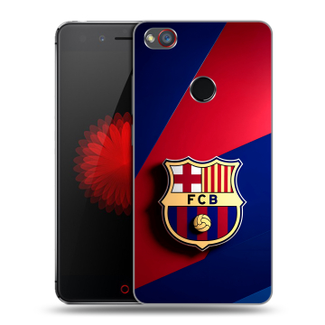 Силиконовый чехол на ZTE Nubia Z11 Mini S с принтом Барселона Barcelona