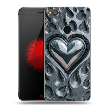 Силиконовый чехол на ZTE Nubia Z11 Mini S с принтом Y2K