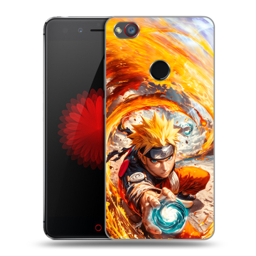 Силиконовый чехол на ZTE Nubia Z11 Mini S с принтом Аниме Наруто Naruto
