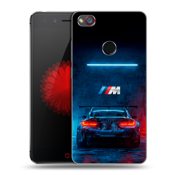 Силиконовый чехол на ZTE Nubia Z11 Mini S с принтом BMW БМВ