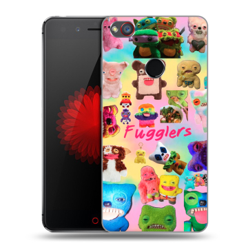 Силиконовый чехол на ZTE Nubia Z11 Mini S с принтом Флагер Fuggler