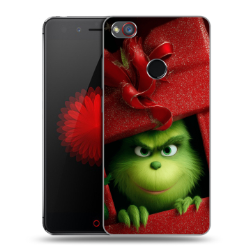 Силиконовый чехол на ZTE Nubia Z11 Mini S с принтом Новый год
