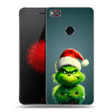 Силиконовый чехол на ZTE Nubia Z11 Mini S с принтом Новый год
