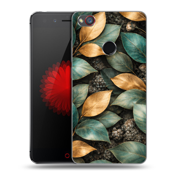 Силиконовый чехол на ZTE Nubia Z11 Mini S с принтом женский