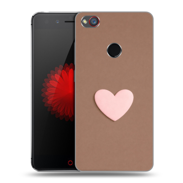 Силиконовый чехол на ZTE Nubia Z11 Mini S с принтом женский