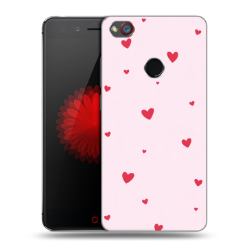 Силиконовый чехол на ZTE Nubia Z11 Mini S с принтом для девочек