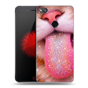 Силиконовый чехол на ZTE Nubia Z11 Mini S с принтом для девочек