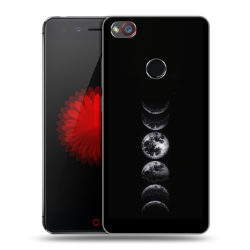 Силиконовый чехол на ZTE Nubia Z11 Mini S с принтом женский