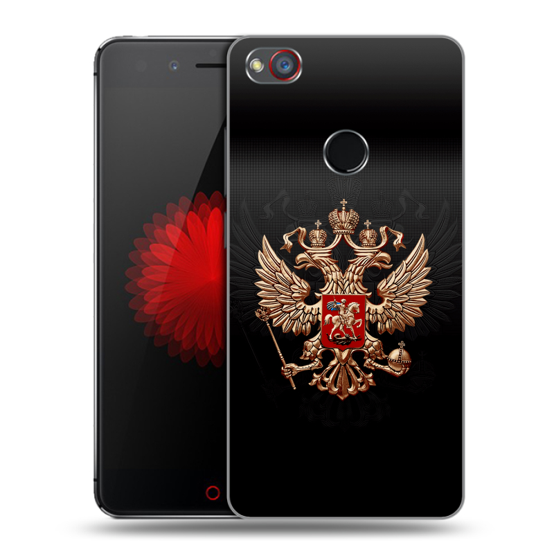 Силиконовый чехол на ZTE Nubia Z11 Mini S с принтом Герб России Силиконовый чехол на ZTE Nubia Z11 Mini S с принтом Герб России