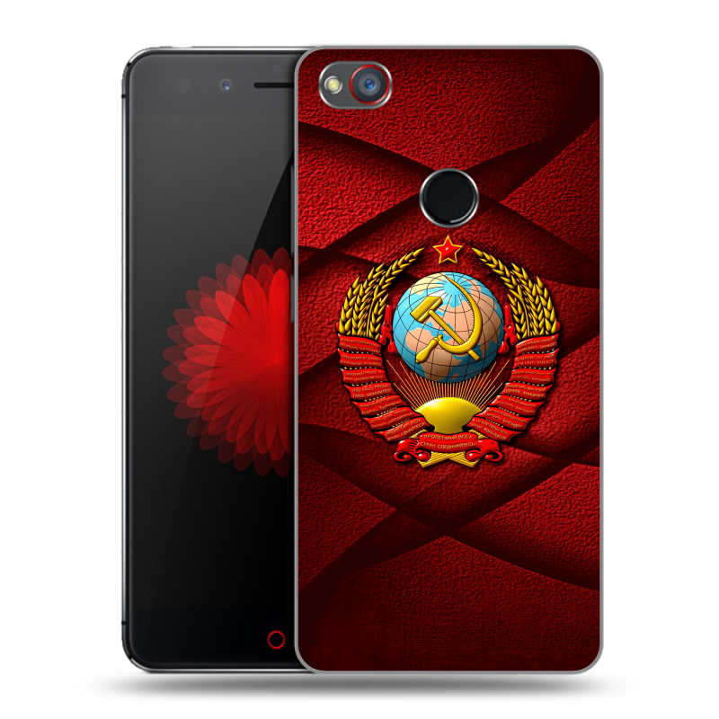 Пластиковый чехол на ZTE Nubia Z11 Mini S с принтом Герб СССР Пластиковый чехол на ZTE Nubia Z11 Mini S с принтом Герб СССР