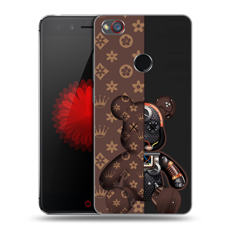 Пластиковый чехол на ZTE Nubia Z11 Mini S с принтом Луи робот Пластиковый чехол на ZTE Nubia Z11 Mini S с принтом Луи робот