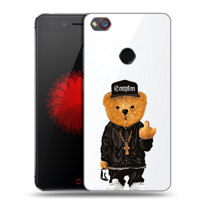 Пластиковый чехол на ZTE Nubia Z11 Mini S с принтом Плюшевый медведь Пластиковый чехол на ZTE Nubia Z11 Mini S с принтом Плюшевый медведь