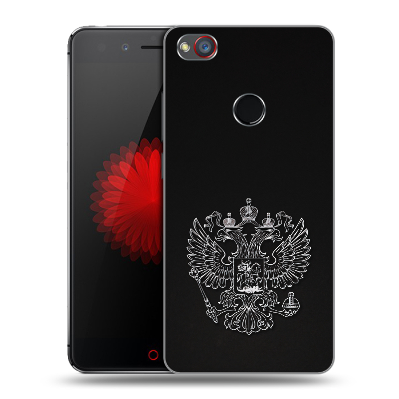 Силиконовый чехол на ZTE Nubia Z11 Mini S с принтом Герб России Силиконовый чехол на ZTE Nubia Z11 Mini S с принтом Герб России