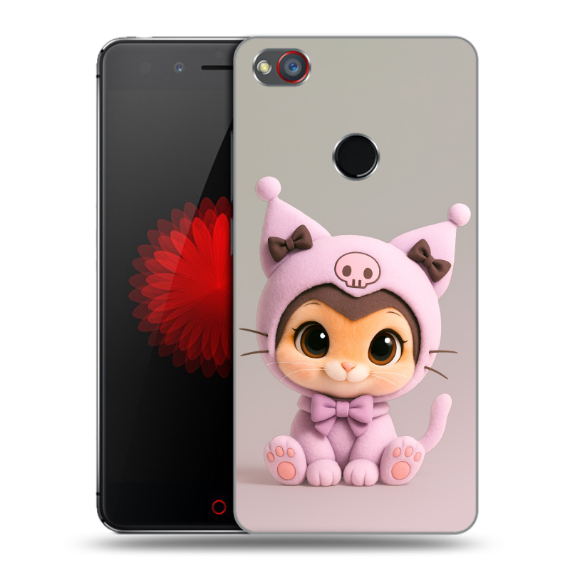 Силиконовый чехол на ZTE Nubia Z11 Mini S с принтом Куроми Kuromi Силиконовый чехол на ZTE Nubia Z11 Mini S с принтом Куроми Kuromi