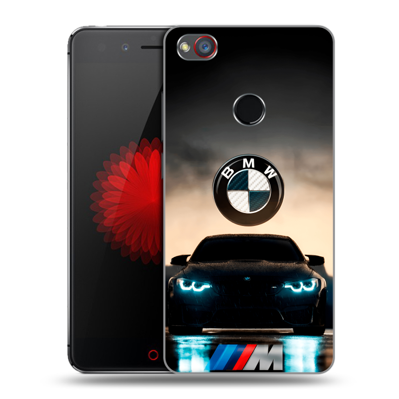 Силиконовый чехол на ZTE Nubia Z11 Mini S с принтом БМВ BMW Силиконовый чехол на ZTE Nubia Z11 Mini S с принтом БМВ BMW