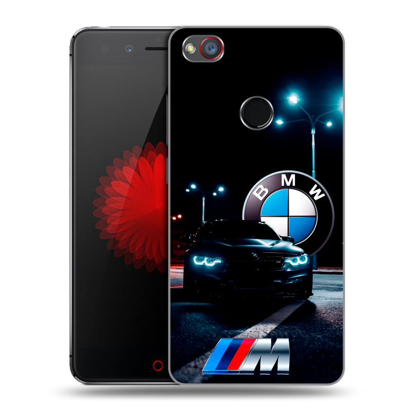 Пластиковый чехол на ZTE Nubia Z11 Mini S с принтом БМВ BMW Пластиковый чехол на ZTE Nubia Z11 Mini S с принтом БМВ BMW