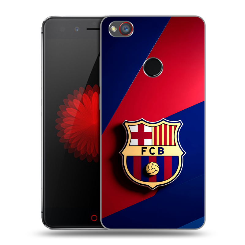 Силиконовый чехол на ZTE Nubia Z11 Mini S с принтом Барселона Barcelona Силиконовый чехол на ZTE Nubia Z11 Mini S с принтом Барселона Barcelona