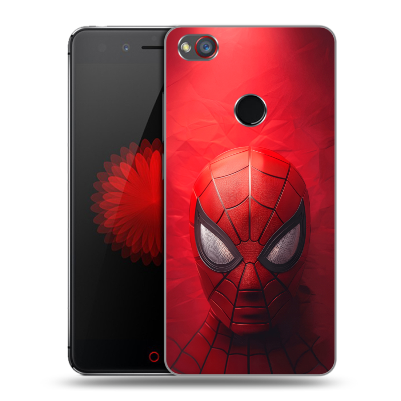 Силиконовый чехол на ZTE Nubia Z11 Mini S с принтом Spiderman Человек паук Силиконовый чехол на ZTE Nubia Z11 Mini S с принтом Spiderman Человек паук