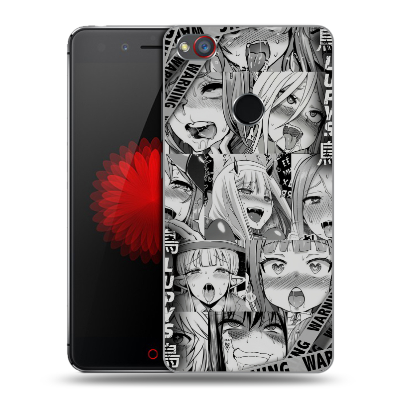 Силиконовый чехол на ZTE Nubia Z11 Mini S с принтом Ahegao Ахегао Аниме Силиконовый чехол на ZTE Nubia Z11 Mini S с принтом Ahegao Ахегао Аниме