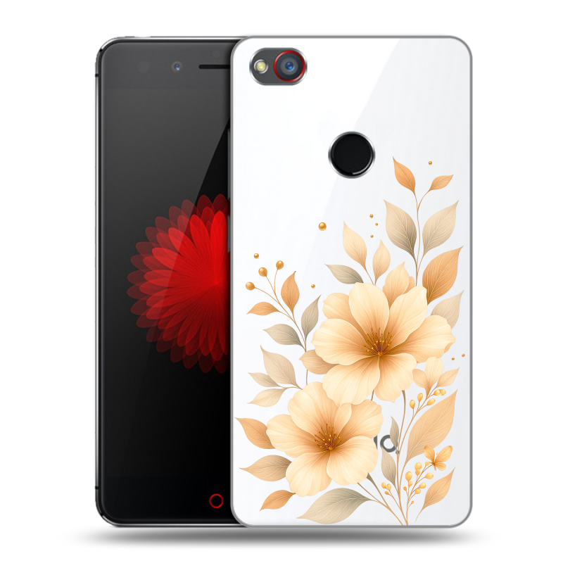 Пластиковый чехол на ZTE Nubia Z11 Mini S с принтом для девушки Пластиковый чехол на ZTE Nubia Z11 Mini S с принтом для девушки