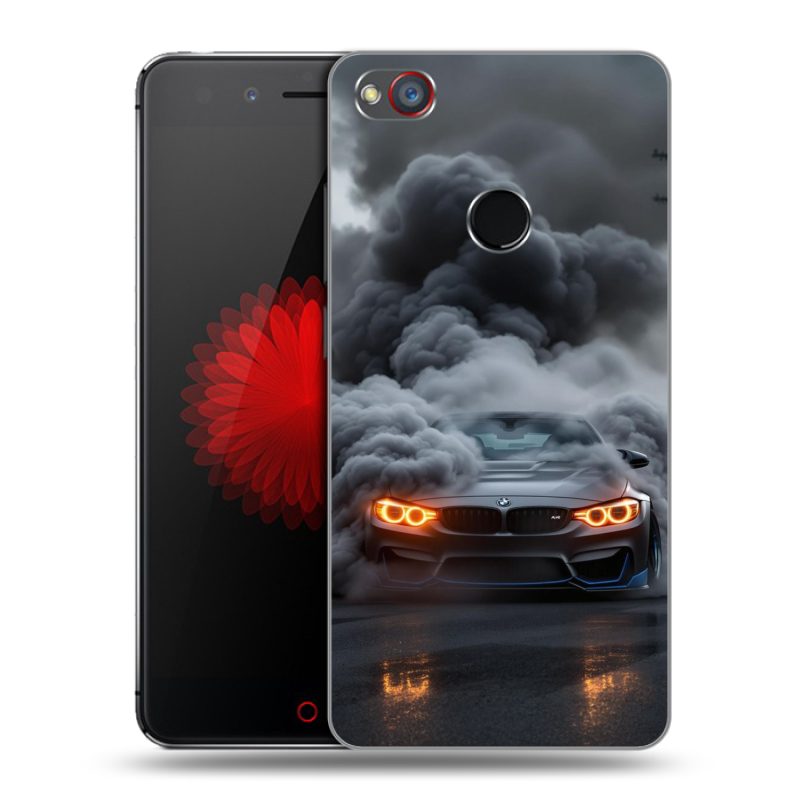 Пластиковый чехол на ZTE Nubia Z11 Mini S с принтом BMW БМВ Пластиковый чехол на ZTE Nubia Z11 Mini S с принтом BMW БМВ