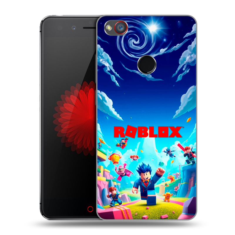 Пластиковый чехол на ZTE Nubia Z11 Mini S с принтом Roblox Роблокс Пластиковый чехол на ZTE Nubia Z11 Mini S с принтом Roblox Роблокс