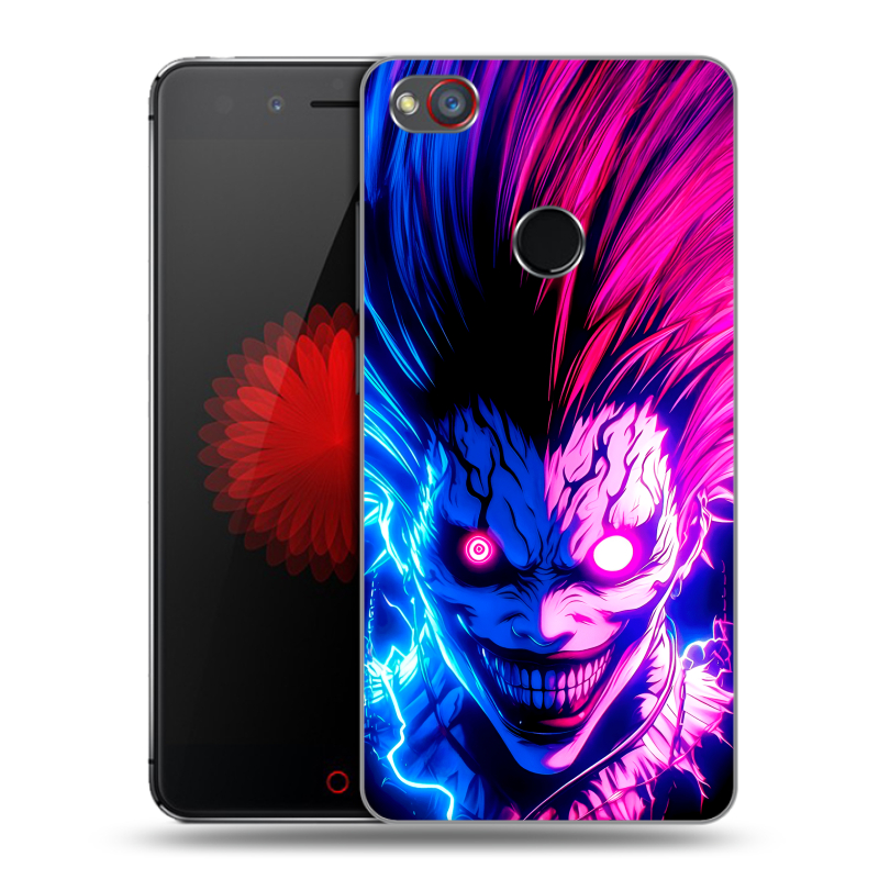 Пластиковый чехол на ZTE Nubia Z11 Mini S с принтом Death note Тетрадь смерти Пластиковый чехол на ZTE Nubia Z11 Mini S с принтом Death note Тетрадь смерти
