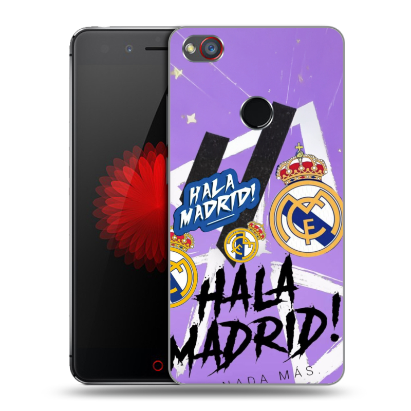 Пластиковый чехол на ZTE Nubia Z11 Mini S с принтом Real Madrid Реал Мадрид Пластиковый чехол на ZTE Nubia Z11 Mini S с принтом Real Madrid Реал Мадрид