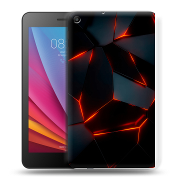 Силиконовый чехол на планшета Huawei MediaPad T2 7.0 с принтом Яркие абстракции Силиконовый чехол на планшета Huawei MediaPad T2 7.0 с принтом Яркие абстракции
