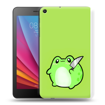 Силиконовый чехол на Huawei MediaPad T2 7.0 с принтом Лягушенок