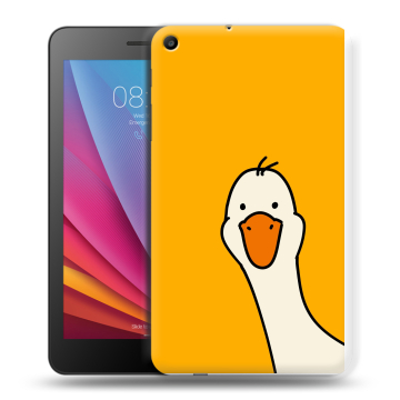 Силиконовый чехол на Huawei MediaPad T2 7.0 с принтом Утка Силиконовый чехол на Huawei MediaPad T2 7.0 с принтом Утка