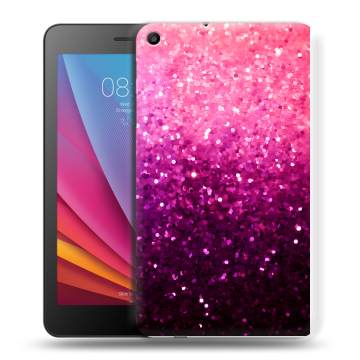 Силиконовый чехол на Huawei MediaPad T2 7.0 с принтом Блестки Силиконовый чехол на Huawei MediaPad T2 7.0 с принтом Блестки