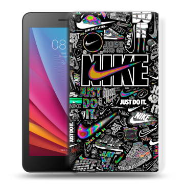 Силиконовый чехол на Huawei MediaPad T2 7.0 с принтом Найк Силиконовый чехол на Huawei MediaPad T2 7.0 с принтом Найк