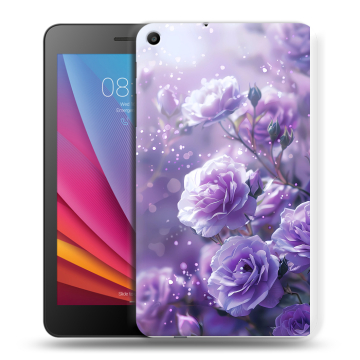 Силиконовый чехол на Huawei MediaPad T2 7.0 с принтом Розы цветы Силиконовый чехол на Huawei MediaPad T2 7.0 с принтом Розы цветы