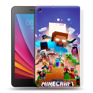 Силиконовый чехол на Huawei MediaPad T2 7.0 с принтом Майнкрафт Minecraft Силиконовый чехол на Huawei MediaPad T2 7.0 с принтом Майнкрафт Minecraft