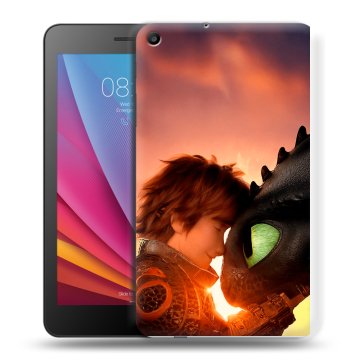 Силиконовый чехол на Huawei MediaPad T2 7.0 с принтом Как приручить дракона Силиконовый чехол на Huawei MediaPad T2 7.0 с принтом Как приручить дракона