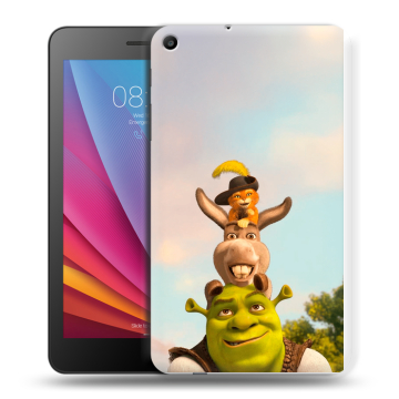 Силиконовый чехол на Huawei MediaPad T2 7.0 с принтом Шрек Shrek
