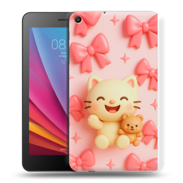 Силиконовый чехол на Huawei MediaPad T2 7.0 с принтом для девочек