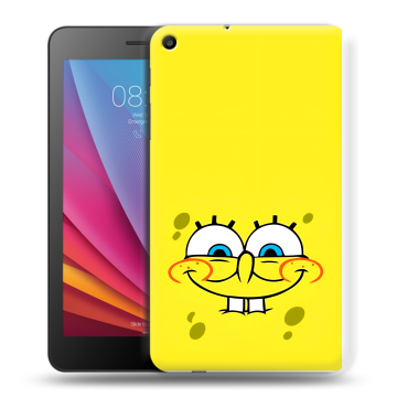 Силиконовый чехол на Huawei MediaPad T2 7.0 с принтом спанчбоб спанч боб Силиконовый чехол на Huawei MediaPad T2 7.0 с принтом спанчбоб спанч боб