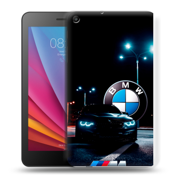 Силиконовый чехол на Huawei MediaPad T2 7.0 с принтом БМВ BMW Силиконовый чехол на Huawei MediaPad T2 7.0 с принтом БМВ BMW