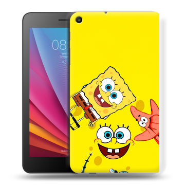 Силиконовый чехол на Huawei MediaPad T2 7.0 с принтом Спанч боб Спанчбоб Силиконовый чехол на Huawei MediaPad T2 7.0 с принтом Спанч боб Спанчбоб
