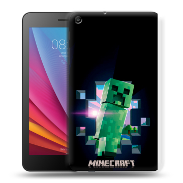 Силиконовый чехол на Huawei MediaPad T2 7.0 с принтом Майнкрафт Minecraft
