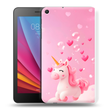 Силиконовый чехол на Huawei MediaPad T2 7.0 с принтом Единорог Силиконовый чехол на Huawei MediaPad T2 7.0 с принтом Единорог