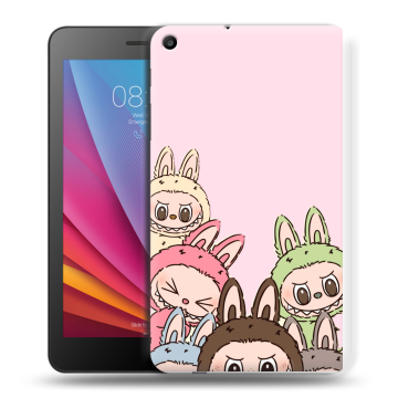 Силиконовый чехол на Huawei MediaPad T2 7.0 с принтом Лабубу