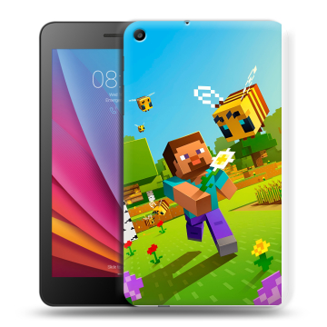 Силиконовый чехол на Huawei MediaPad T2 7.0 с принтом Майнкрафт Minecraft Силиконовый чехол на Huawei MediaPad T2 7.0 с принтом Майнкрафт Minecraft