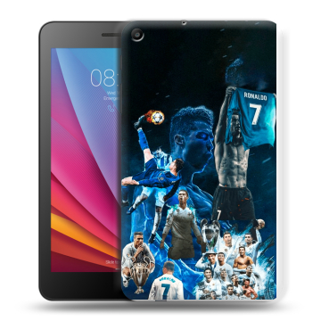 Силиконовый чехол на Huawei MediaPad T2 7.0 с принтом Реал Роналдо Силиконовый чехол на Huawei MediaPad T2 7.0 с принтом Реал Роналдо