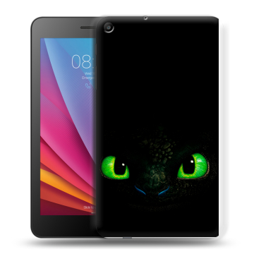 Силиконовый чехол на Huawei MediaPad T2 7.0 с принтом Как приручить дракона