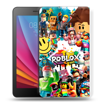 Силиконовый чехол на Huawei MediaPad T2 7.0 с принтом Roblox Роблокс Силиконовый чехол на Huawei MediaPad T2 7.0 с принтом Roblox Роблокс